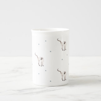 Siamese benporslinTeakopp Benporslin Mugg