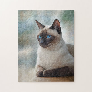 Siamese Cat 749 Digital art Pussel