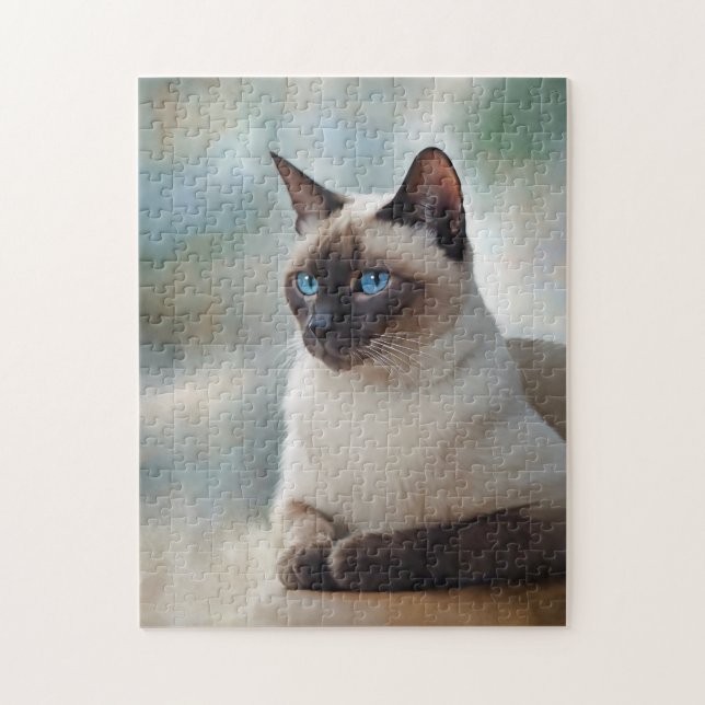 Siamese Cat 749 Digital art Pussel (Vertikal)