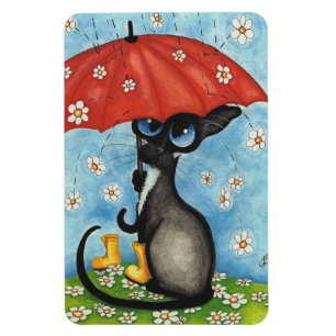 Siamese Cat av BiHrLe Magnet