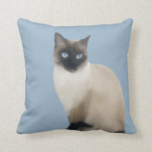 Siamese Cat Dekorativ kudde