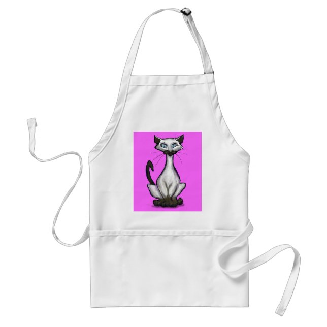 Siamese Cat Förkläde (Framsidan)