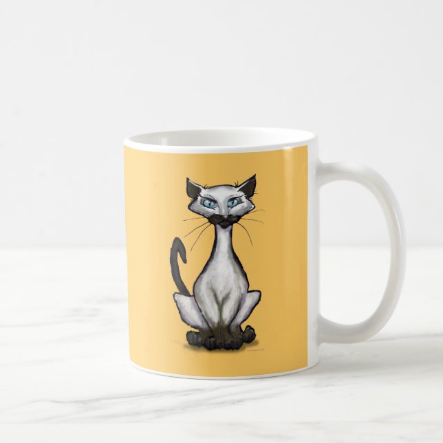 Siamese Cat Kaffemugg (Höger)