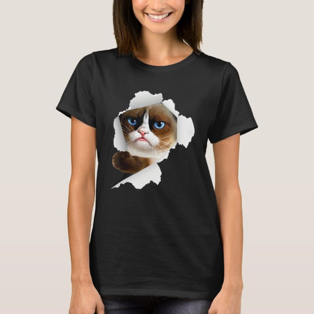 Siamese cat Kitten  Cute Cat Cats Owner  Cat T Shirt (Framsida)