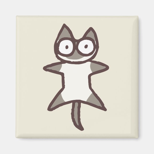 Siamese Cat Magnet (Framsidan)