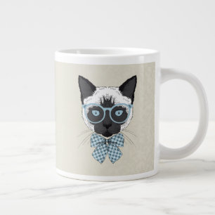 Siamese Cat Mode Smart Jumbo Mugg