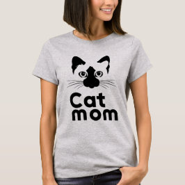 Siamese Cat Mom: The Purrfect Job T Shirt
