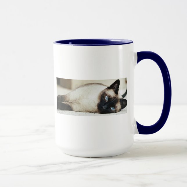 Siamese Cat Mugg (Höger)