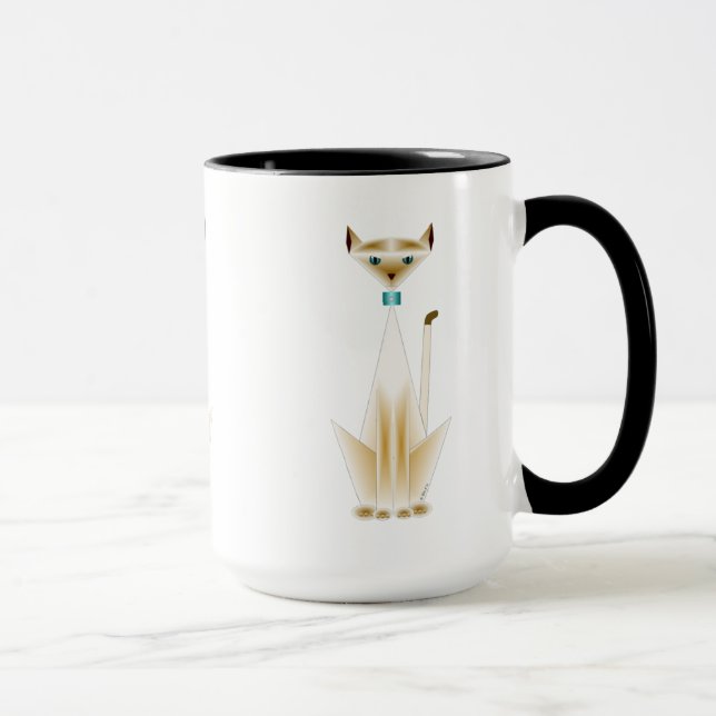 Siamese Cat Mugg (Höger)