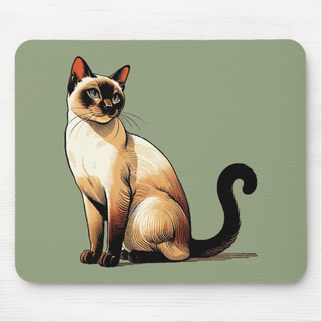Siamese Cat Musmatta (Framsidan)