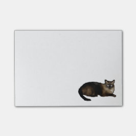 Siamese Cat Post it® Notes 4 x 3 Post-it Block