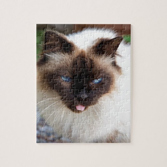 Siamese cat pussel (Vertikal)