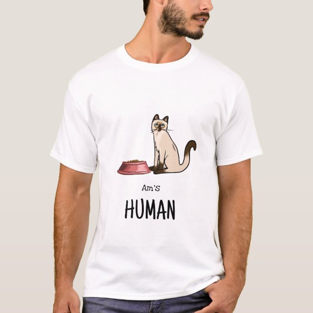 Siamese Cat Shirt T (Framsida)