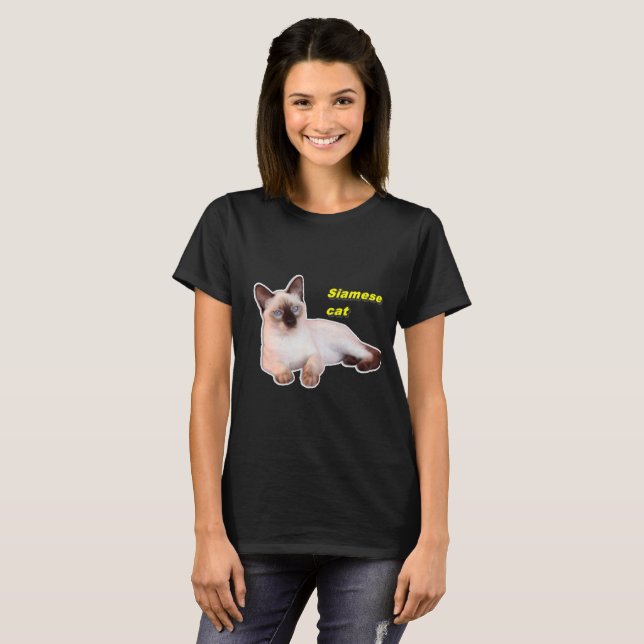 Siamese Cat Tee (Hel framsida)