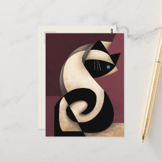 Siamese Cat Vykort