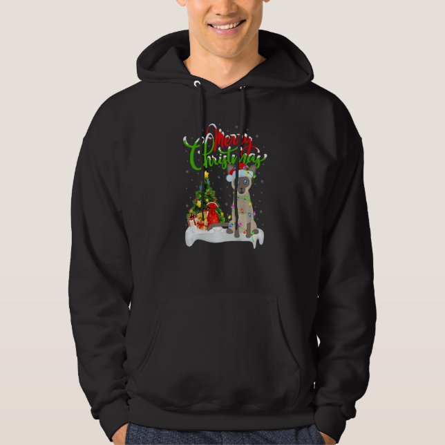 Siamese Cat  Xmas Decorations Siamese Cat Christma Hoodie (Framsida)