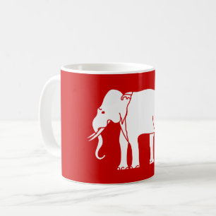 Siamese Elephant Kaffemugg
