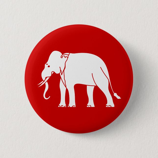 Siamese Elephant Knapp (Framsida)