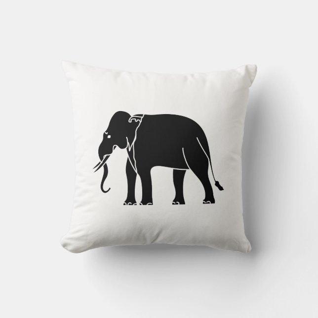 Siamese Elephant Kudde (Framsida)