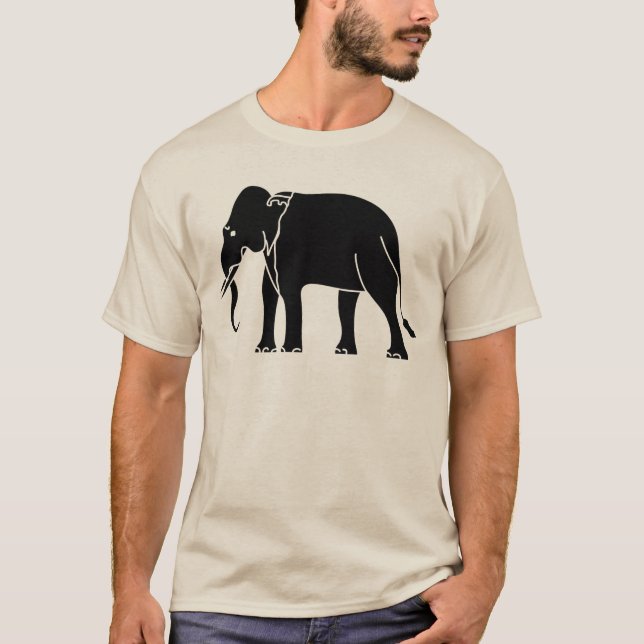 Siamese Elephant T-shirt (Framsida)