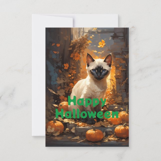 Siamese Halloween Magick Cat på Manhattan (Framsida)