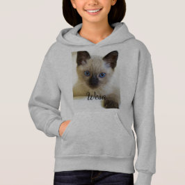 Siamese hoodie t shirt
