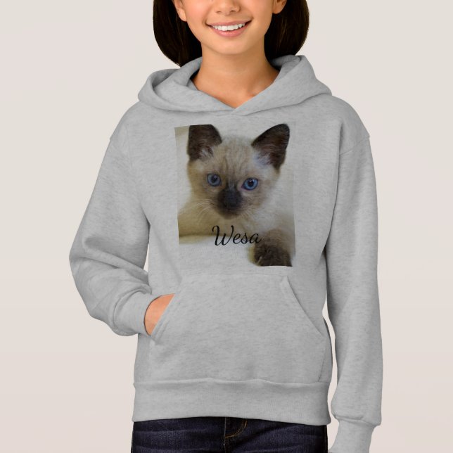 Siamese hoodie t shirt (Framsida)