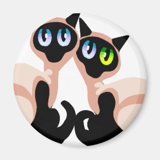 Siamese Kärlek Magnet