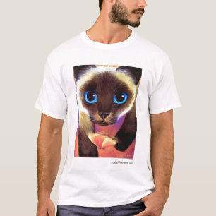 Siamese katt 104 FÖLJER MIG JudeMaceren.com Tröja