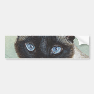 Siamese katt Murphy Bildekal