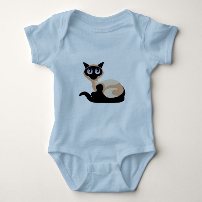 Siamese katt tee (Framsida)