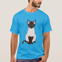 Siamese katt tee shirt