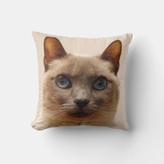Siamese kattdekorativ kudde (Framsida)