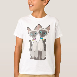 Siamese katter t shirt
