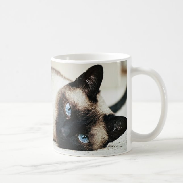 Siamese kattkaffemugg kaffemugg (Höger)