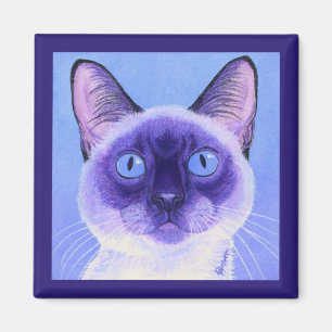 Siamese kattmagnet magnet