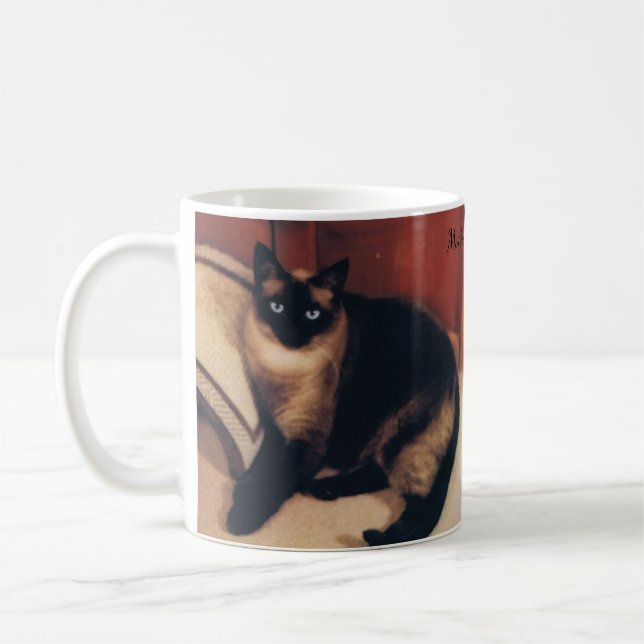Siamese kattmugg kaffemugg (Vänster)