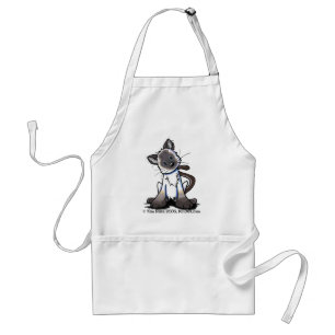 Siamese Kattunge Apron Förkläde