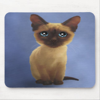 Siamese kattunge mousepad musmatta