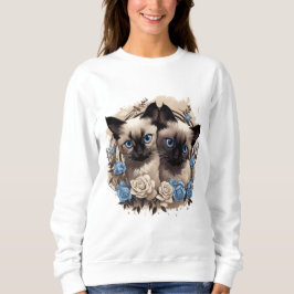 Siamese Kittens Sweatshirt for Cat Lovers T Shirt