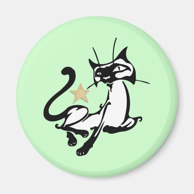 Siamese Royalty Magnet (Framsidan)