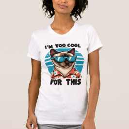 Siamese Shade of Cool T Shirt