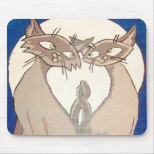 Siamese Stil Mousepad Musmatta