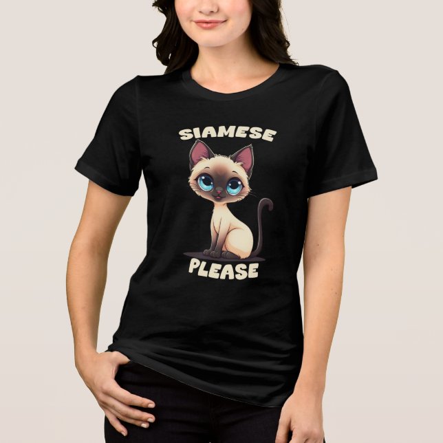 Siamese, tack t shirt (Framsida)