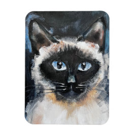 siameser katt magnet