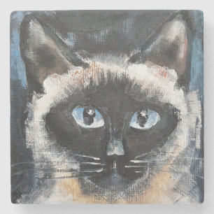 siameser katt stenunderlägg