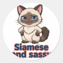 Siameser och sassig