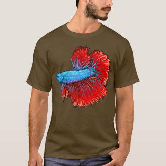Siamesisk fiskeinsats för prydnadsfiskar 6 t shirt