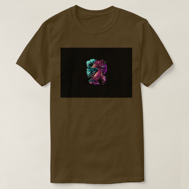 Siamesisk fiskfisk t shirt (Design framsida)