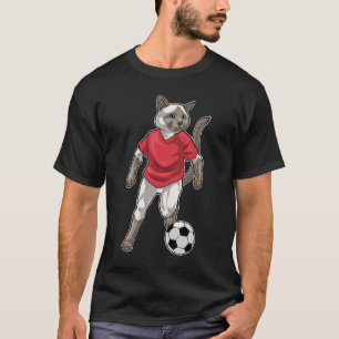 Siamesisk fotbollsspelare t shirt